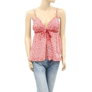 Odd Molly Anthropologie Fin-Tastic Cami Tank Top Cotton Printed M-2